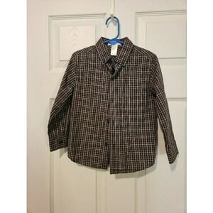 Nwot Janie And Jack Size 3 Collared‎ Long Sleeve Top.